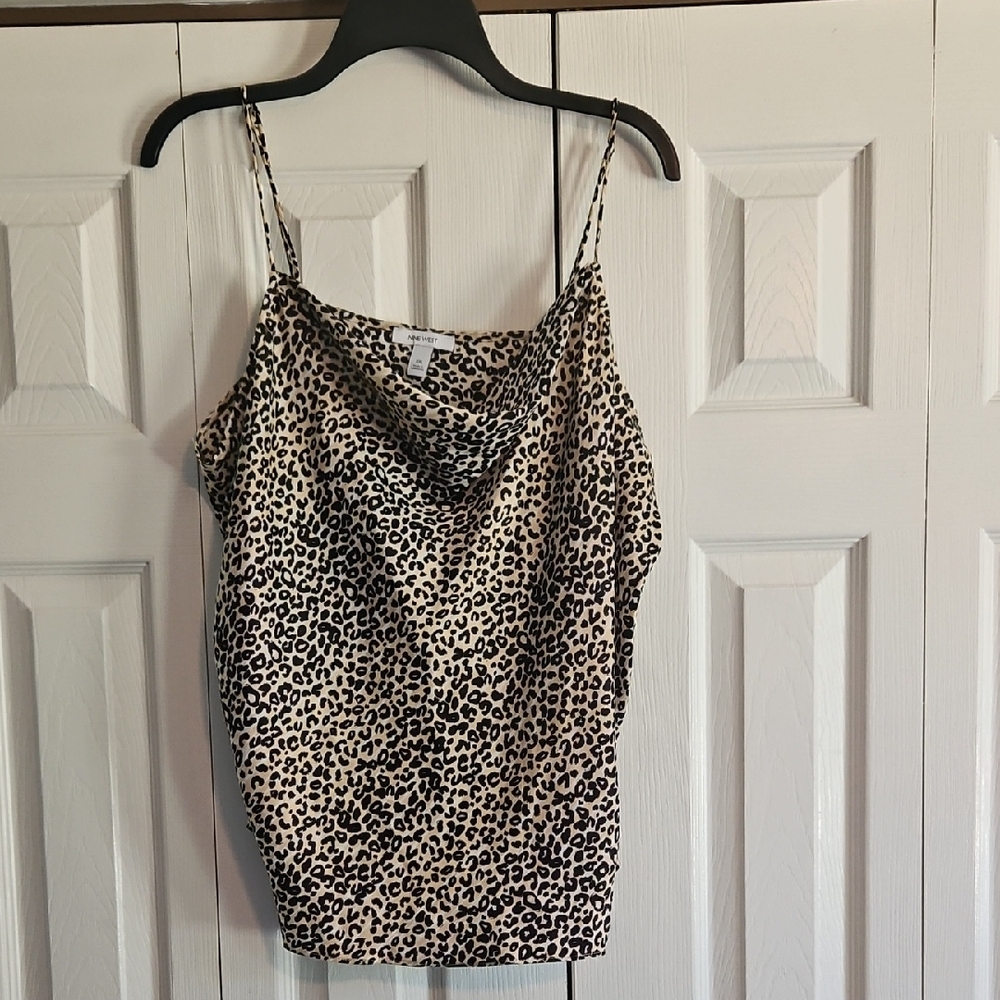 Nine West Leopard Print Camisole